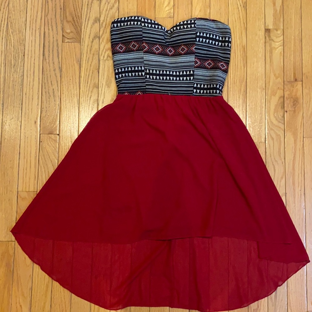 High low summer dress